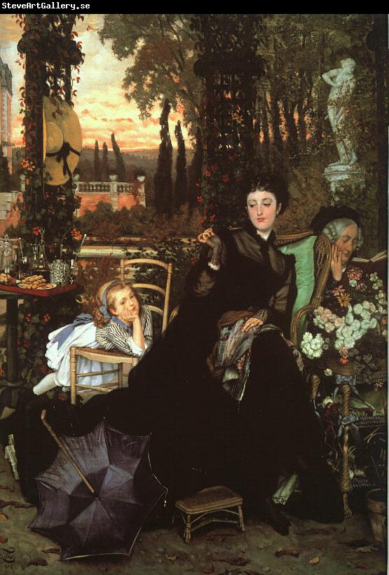 James Tissot Une Veuve  (A Widow)